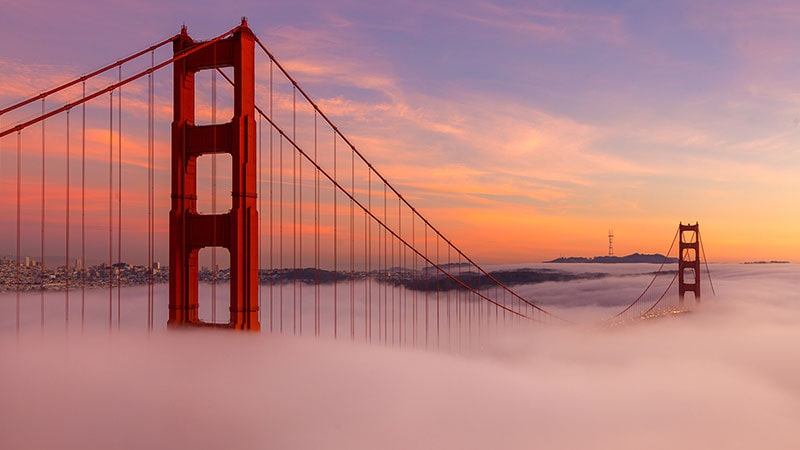 Cầu cổng vàng (The Golden Gate Bridge)